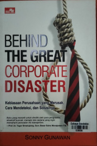 Image of Behind the Great Corporate Disaster
