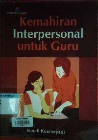 Image of Kemahiran Interpersonal untuk Guru