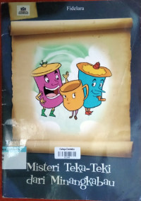 Image of Misteri Teka Teki dari Minangkabau