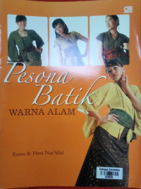 Image of Pesona Batik Warna Alam